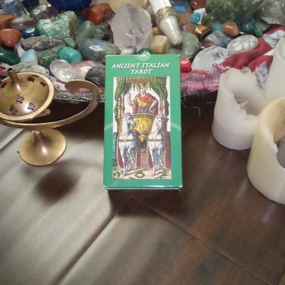 Ancient Italian Tarot Scrabeo Used only once - Picture 2 of 4
